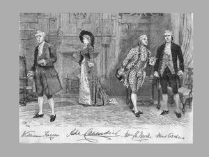 École pour le scandale, pièce au Vaudeville Theatre, 1882 - Unbekannt