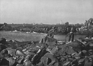 Îles Scilly - la crique et le phare, St. Agnes - Unbekannt
