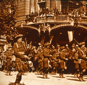 Soldats écossais, 14 juillet 1919 - Unbekannt