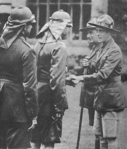 Les scouts accueillis par le prince de Galles au jamboree à Arrowe Park, Birkenhead - Unbekannt