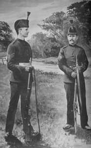 Sergents, la brigade de fusiliers, vers 1880 - Unbekannt