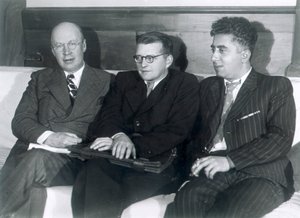 Sergueï Prokofiev, Dmitri Chostakovitch et Aram Khachaturian, compositeurs russes - Unbekannt