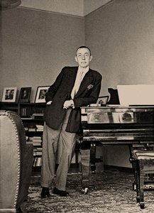 Sergei Rachmaninoff à la Villa Senar, 1939