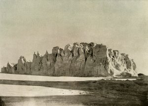 Bord dentelé du glacier au sud du cap Borne, île de Ross, c1908, 1909 - Unbekannt