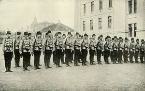 Cavalerie serbe en parade, 1919 - Unbekannt