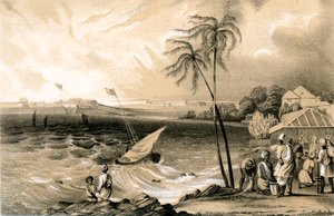 Début de la mousson, Fort de Cannanore, 1847 - Unbekannt