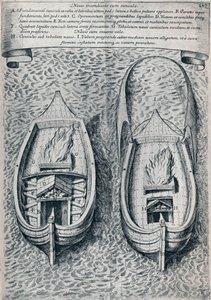 Brûlot du XVIIe siècle, vers 1660 - Unbekannt