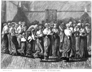 Shakers dansant lors d