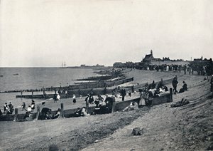 Sheerness - La promenade et la plage, 1895 - Unbekannt
