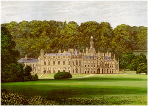 Shelton Abbey, Comté de Wicklow, Irlande, maison du Comte de Wicklow, vers 1880 - Unbekannt