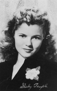 Shirley Temple née en 1928, actrice américaine, vers les années 1940 - Unbekannt