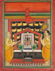Shri Dvarakanathji de Kankroli Dubarakanathji, milieu des années 1800