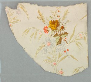 Fragment de papier peint (USA)