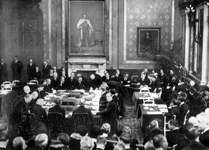 Signature des traités de Locarno au ministère britannique des Affaires étrangères, Londres, 1925 1926 - Unbekannt