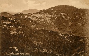 Simla depuis Tara Devi, vers 1918-1939 - Unbekannt