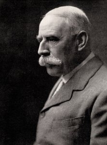 Sir Edward Elgar, compositeur anglais, début du 20ème siècle