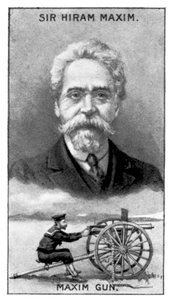 Sir Hiram Stevens Maxim, inventeur du Maxim Gun, vers 1924 - Unbekannt