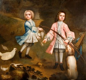 Sir Lister et Sir Charles Holte enfants, 1750 - Unbekannt