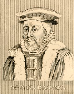 Sir Nicholas Bacon, 1510-1579, 1830 - Unbekannt