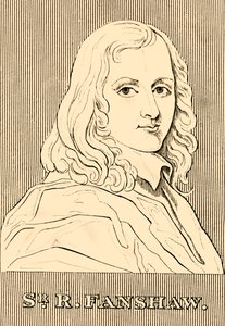 Sir R. Fanshaw, 1608-1666, 1830 - Unbekannt