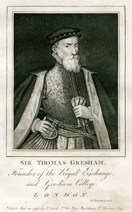 Sir Thomas Gresham, marchand et financier britannique, 16ème siècle - Unbekannt