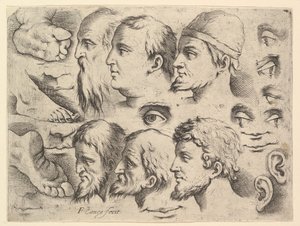 Six têtes, trois pieds, deux oreilles, six yeux, quatre lèvres - Unbekannt