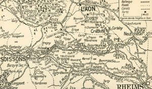 Carte esquisse de la vallée de l