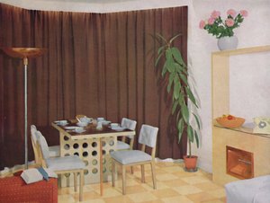 Petit salon-salle à manger, 1938