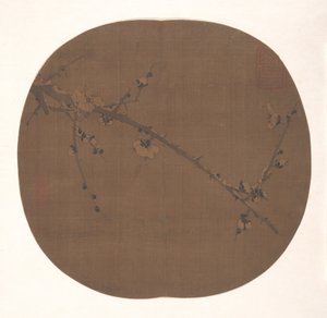 Prunier enneigé