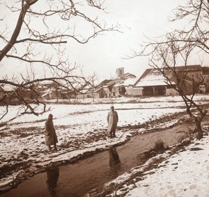 Soldats près d