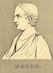 Solon, vers 630-560 av. J.-C., 1830