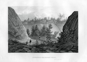 Source des chutes de Passaic, New Jersey, 1855 - Unbekannt