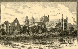 Southwell Minster et ruines du palais - Unbekannt