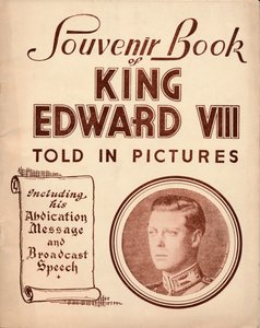 Livre souvenir du roi Édouard VIII : raconté en images - Unbekannt