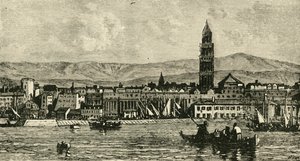 Spalatro, depuis le port, 1890 - Unbekannt