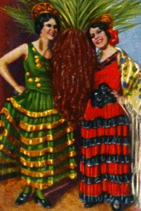Danseurs espagnols, vers 1928 - Unbekannt