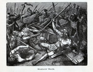 La mort de Spartacus - Unbekannt