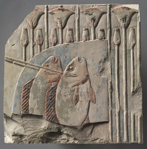 Pêcher au harpon, vers 667-647 av. J.-C.