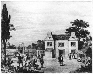 Jardins de printemps, site de Lowndes Square, Londres, fin 18e siècle - Unbekannt