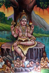 Temple hindou Sri Vadapathira Kaliamman. Shiva. Singapour - Unbekannt