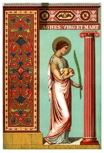 Sainte Agnès, 1886