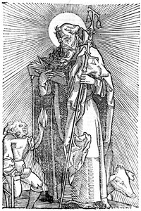 Saint Antoine le Grand, esthète égyptien - Unbekannt