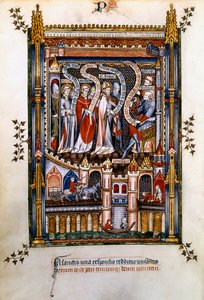 Saint Denis, Saint Rusticus et Saint Éleuthère devant Sisinnius, 1317 - Unbekannt