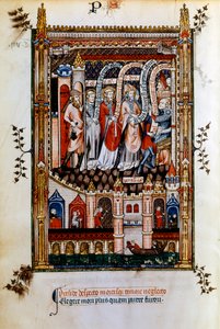 Saint Denis emmené à Sisinnius, 1317 - Unbekannt