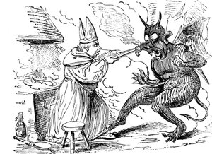 Saint Dunstan et le diable, 1826 - Unbekannt