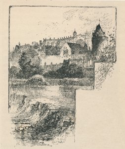 Chapelle Saint-Georges depuis la rivière, 1895 - Unbekannt