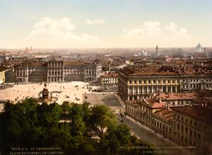 Place Saint-Isaac, Saint-Pétersbourg, Russie, vers 1890-1905 - Unbekannt