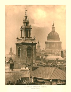 St James, Garlick Hithe, le clocher, milieu-fin du 19ème siècle - Unbekannt