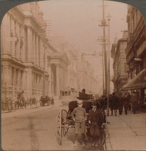 Rue Saint-Jacques, Montréal, Canada, 1900