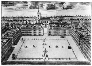 Place St James, Londres, 18e siècle